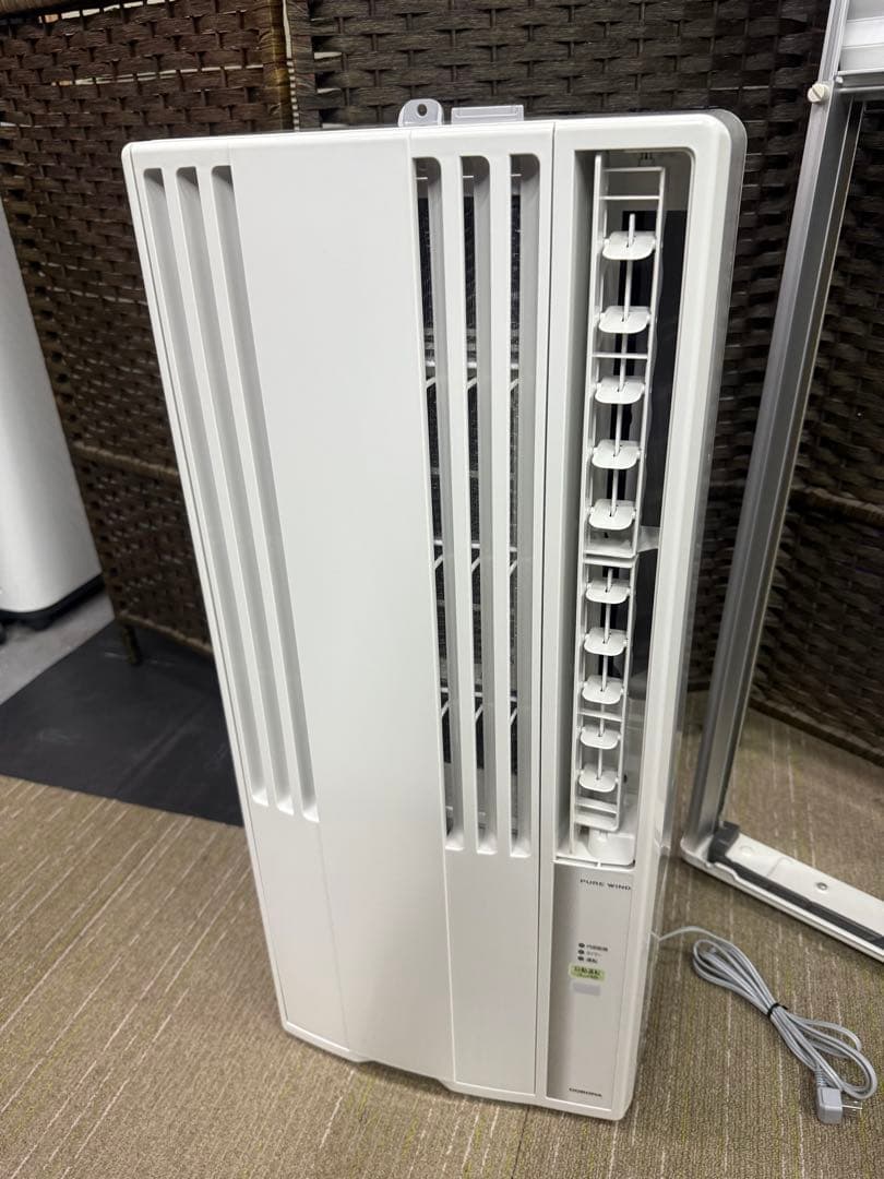 【分解洗浄消毒作業済】CORONA 窓用エアコン CW-1620ウインドエアコン