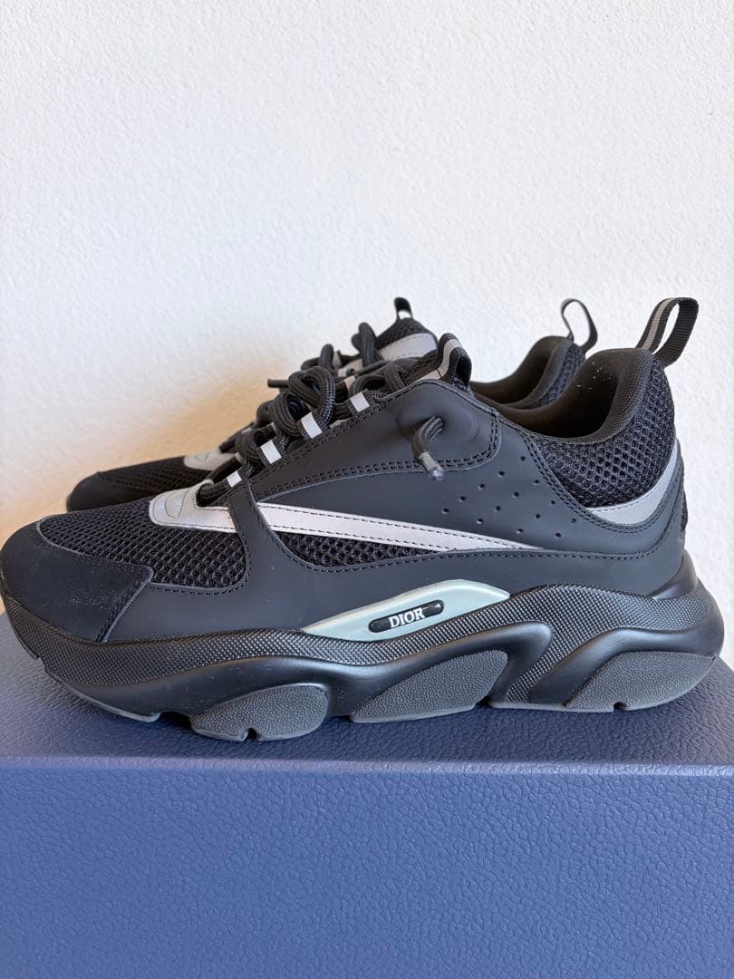 DIOR B22 スニーカー ブラック ディオール 43 28cm