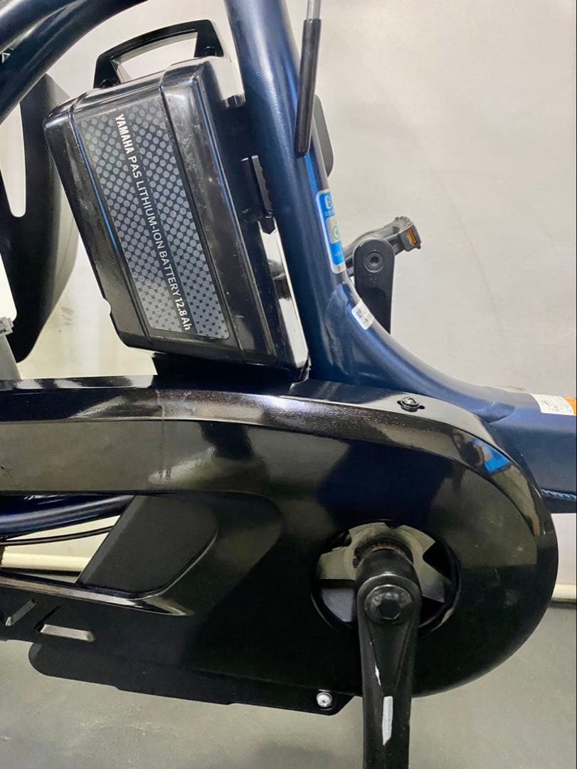 1年保証 送料無料　ヤマハ　パスミニアン　20インチ　紺色　電動アシスト自転車
