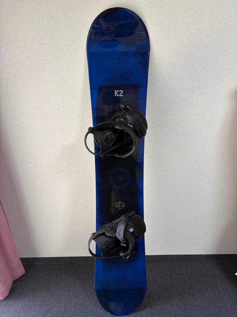 K2 FUSE スノーボード　155cm headビンディング付き