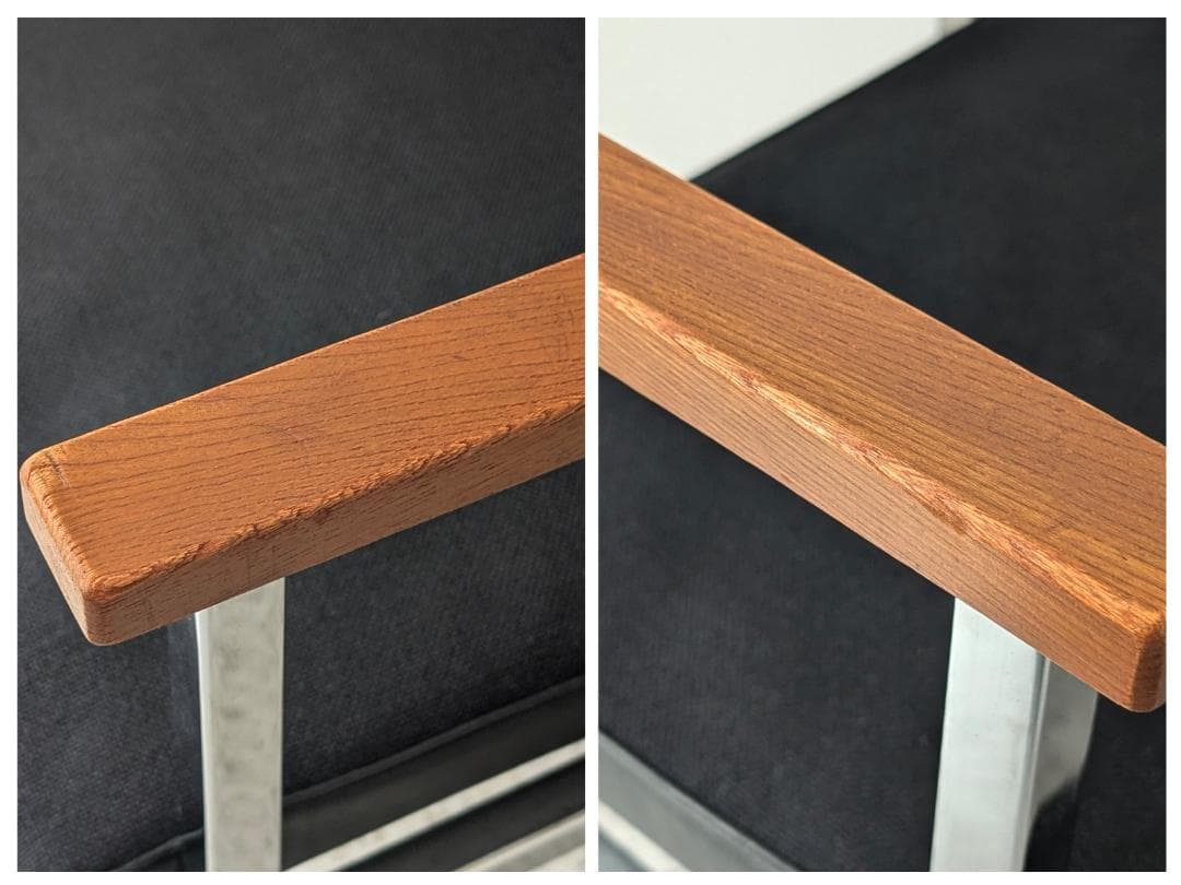 70s ビンテージ オカムラ メタルフレーム アームチェア ミッドセンチュリー