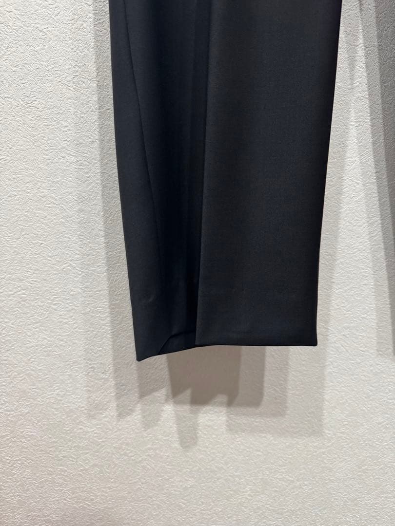 H BEAUTY&YOUTH トロピカルハイウエストサスペンダーパンツ