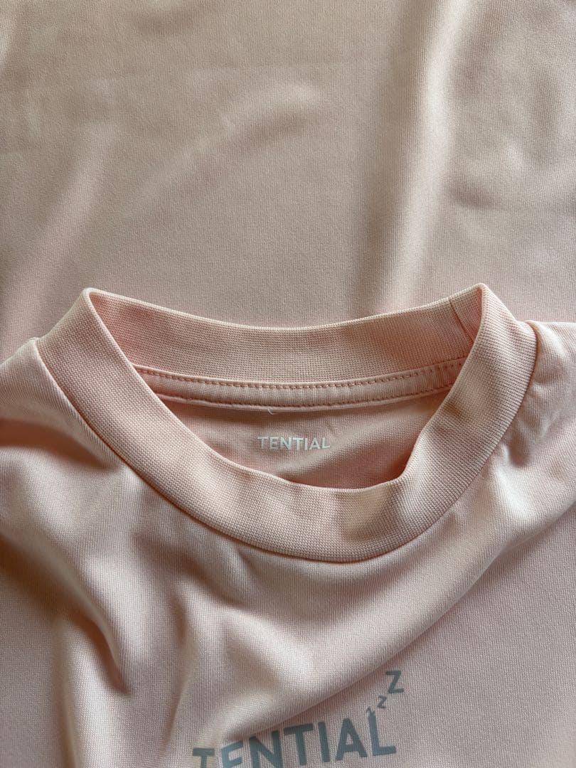 【TENTIAL】新品！ワンピース　ルームウェア　ピンク　Lサイズ