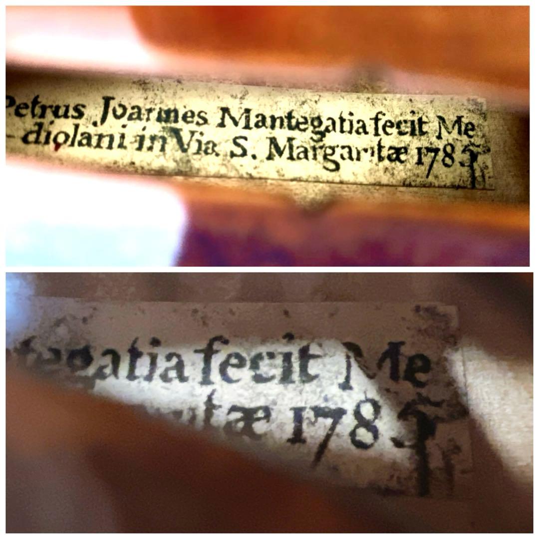 希少　Petrus Joannes Mantegatia 1785 フルサイズ