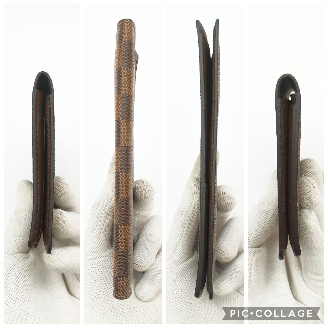 【美品S】ルイヴィトン　ポルトバルールカルトクレディ　ダミエ　札入れ