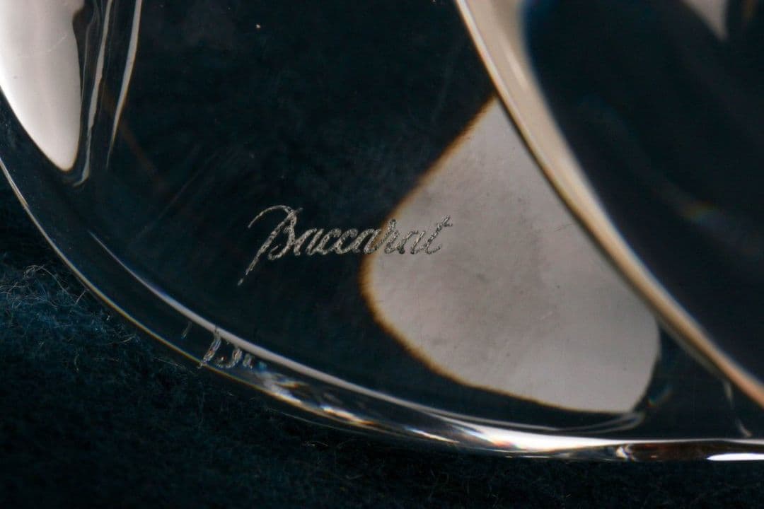 特価‼️美品‼️バカラ 干支 巳 蛇 オブジェ置物・共箱・栞・本物保証