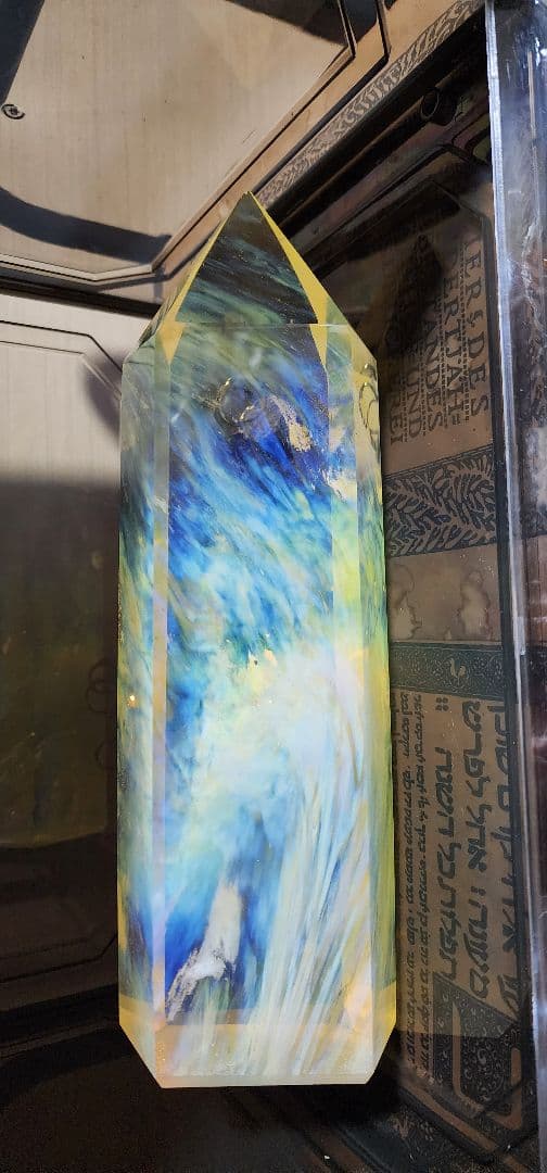 クリスタル　約27センチ。　雑貨