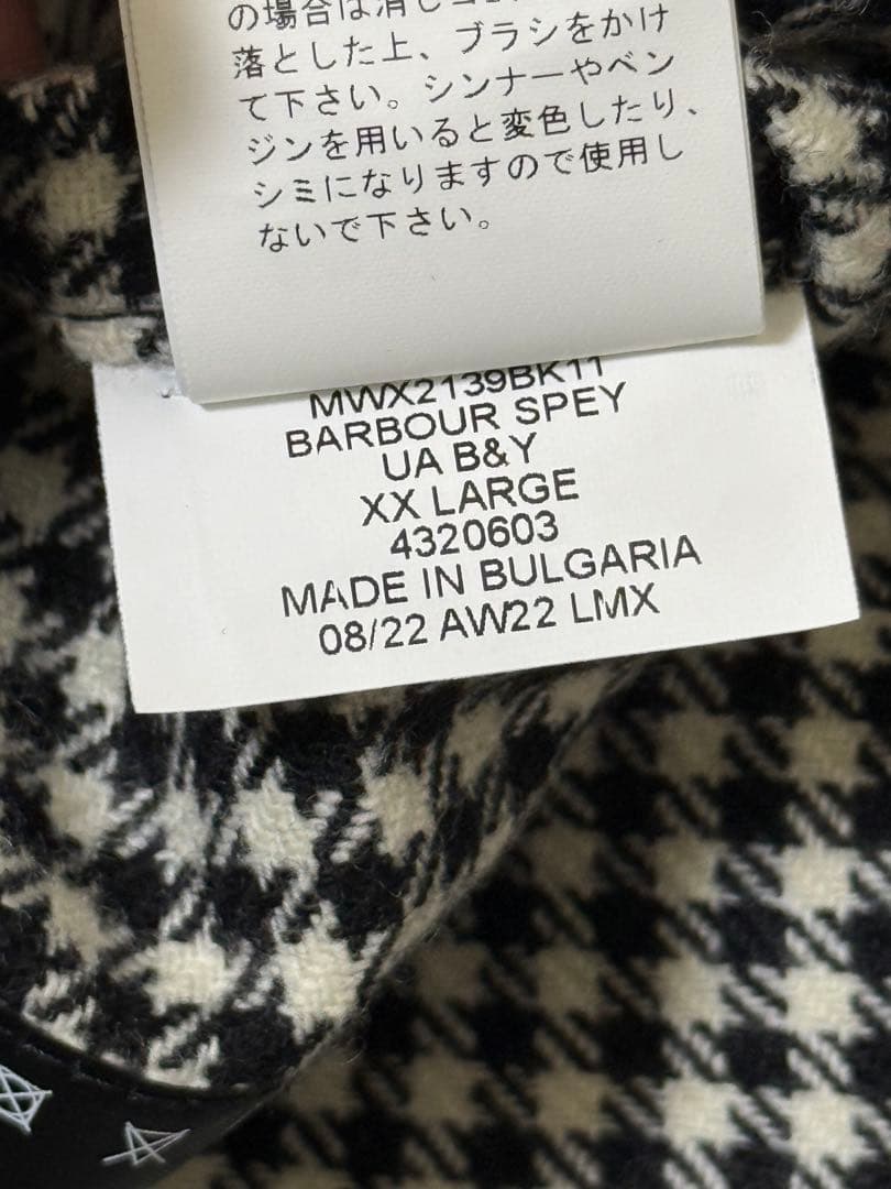 最終値下げ バブアー BARBOUR スペイ B&Y別注 ピンバッジ付き