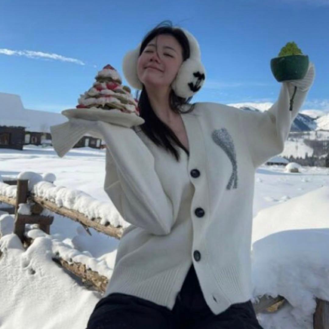 限定品 定価10.5万 AMI PARIS カーディガン ニット スウェット