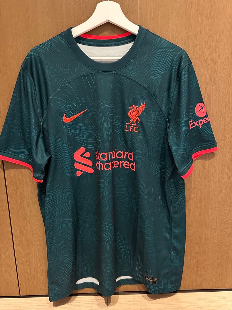 さ*リ様 希少 リバプールFC Nike 3rdユニフォーム ダークグリーン