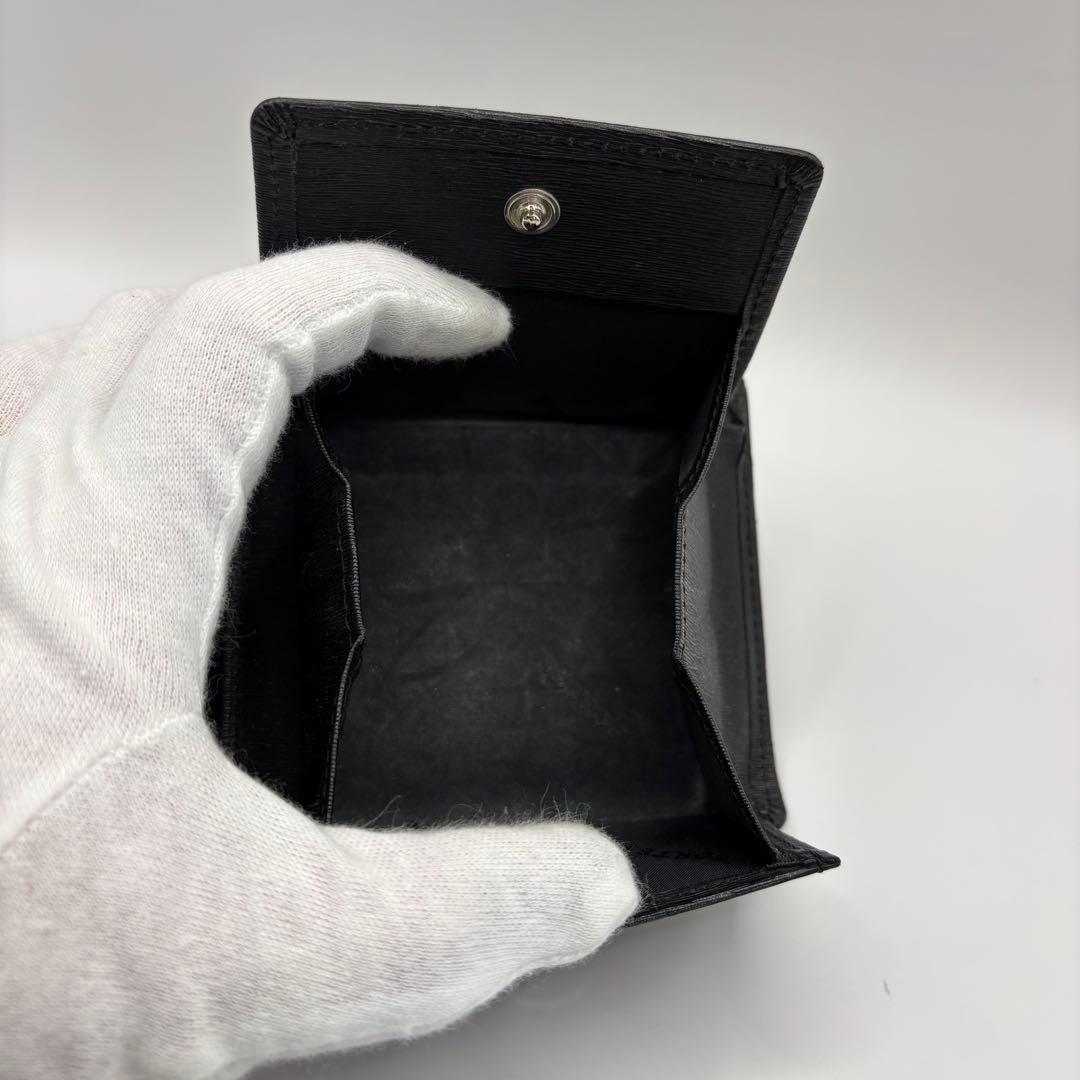 PORTER 二つ折り財布　カレント　ブラック　小銭入れあり　CURRENT