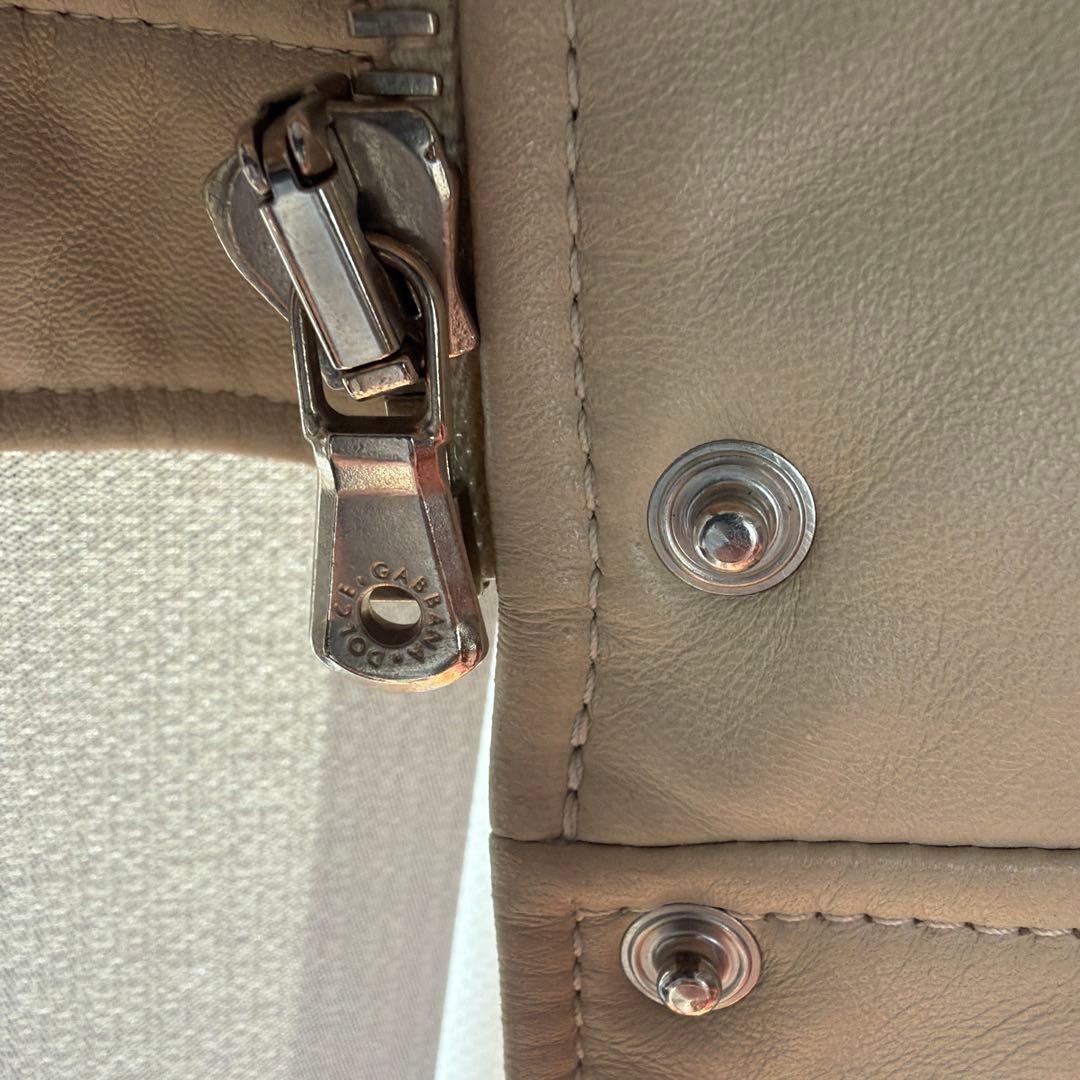 DOLCE&GABBANA レザージャケット ラム革