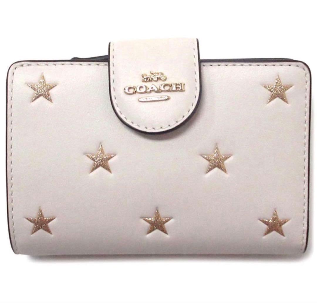 COACHコーチリファインドカースタープリンターミディアム二つ折り財布