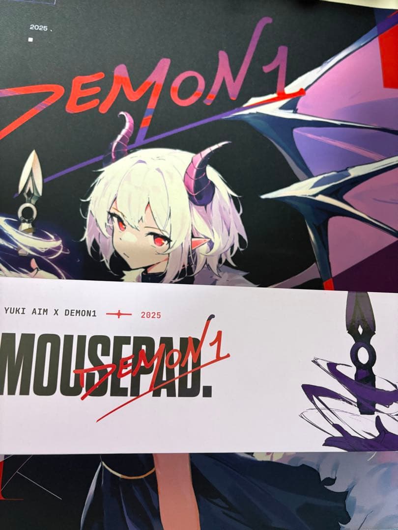 yukiaim×demon1布マウスパッド