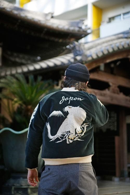 ザリアルマッコイズ スーベニア スカ ジャケット タイガー&イーグル (38)