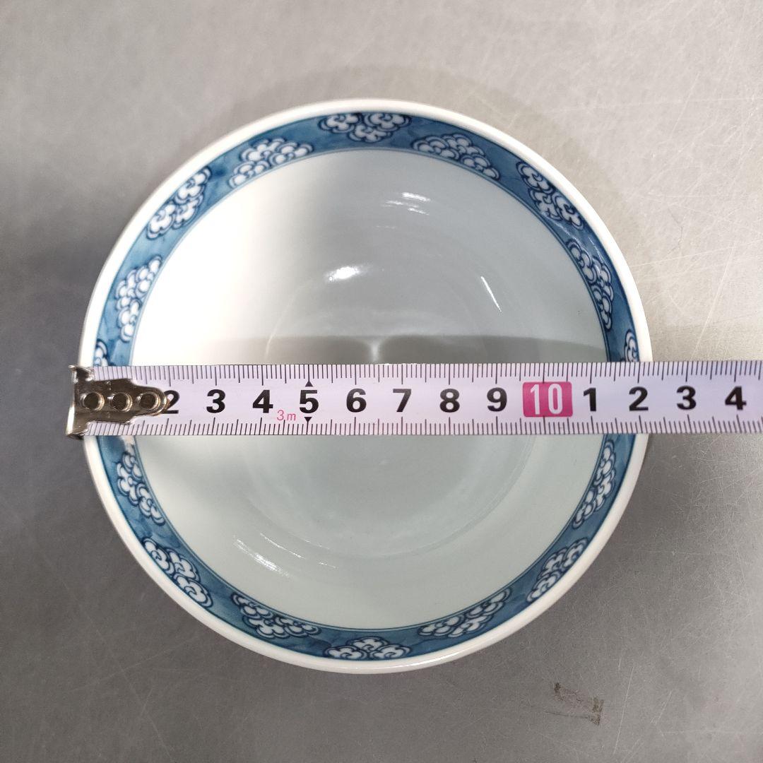 A1352-1/有田焼/源右衛門窯/染錦瑞雲草花紋向付5客/共箱/蓋碗/懐石道具