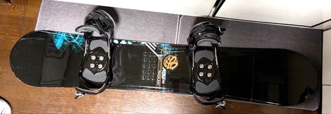 板のみ　morrowスノーボード ブラック155 美品