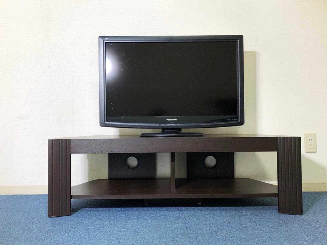 テレビボードDGS-120Lマルカ DIGITALSTATION ダークブラウン