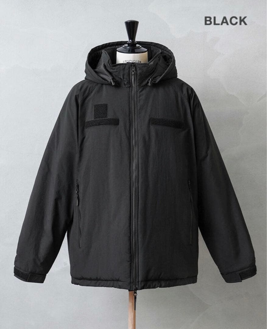 ヒューストンレベル7ダウンジャケット プリマロフトECWCS WAIPER