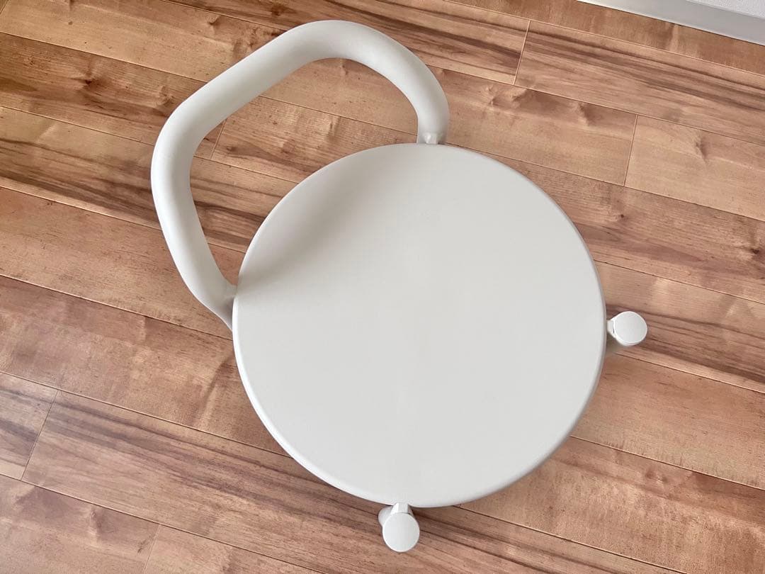 無印良品　屋内外で使えるアルミスツール