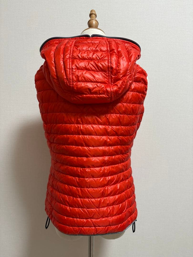 DUVETICA ダウンベスト FILIRA オレンジ サイズ44