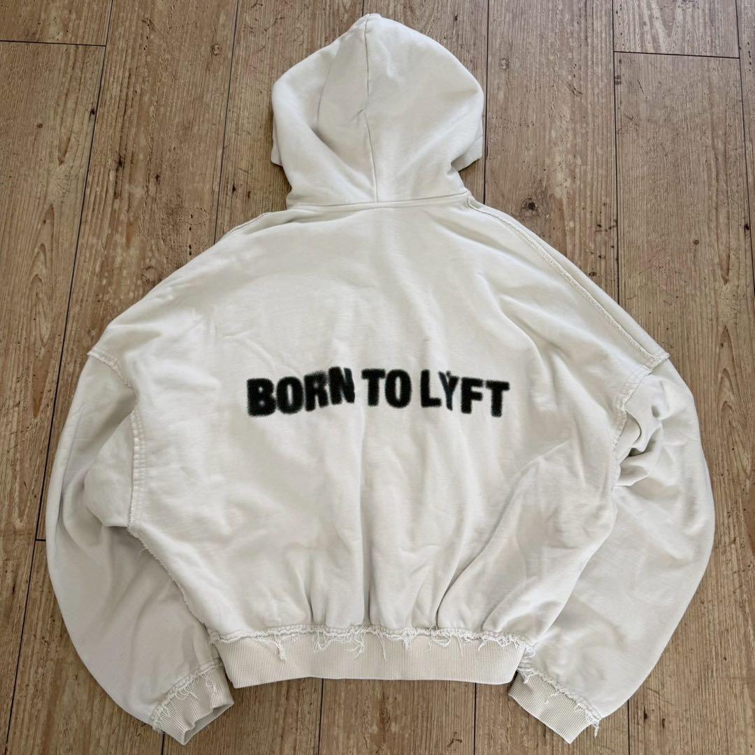 BORN TO LIFT ジップアップフーディ　S