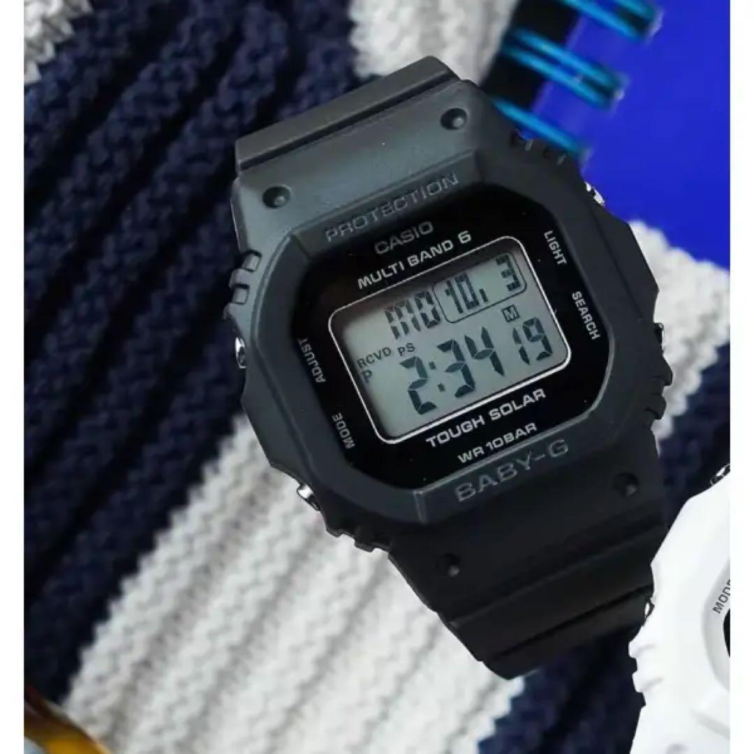 CASIO BABY-G BGD-5650 電波ソーラー オールブラック