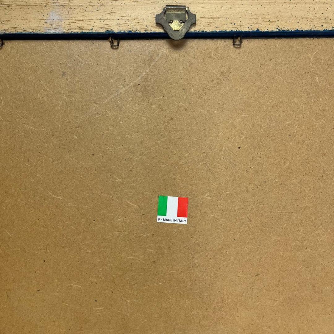 イタリア製 ロココ調 アンティーク ウォールミラー 姿見 鏡 壁掛けミラー