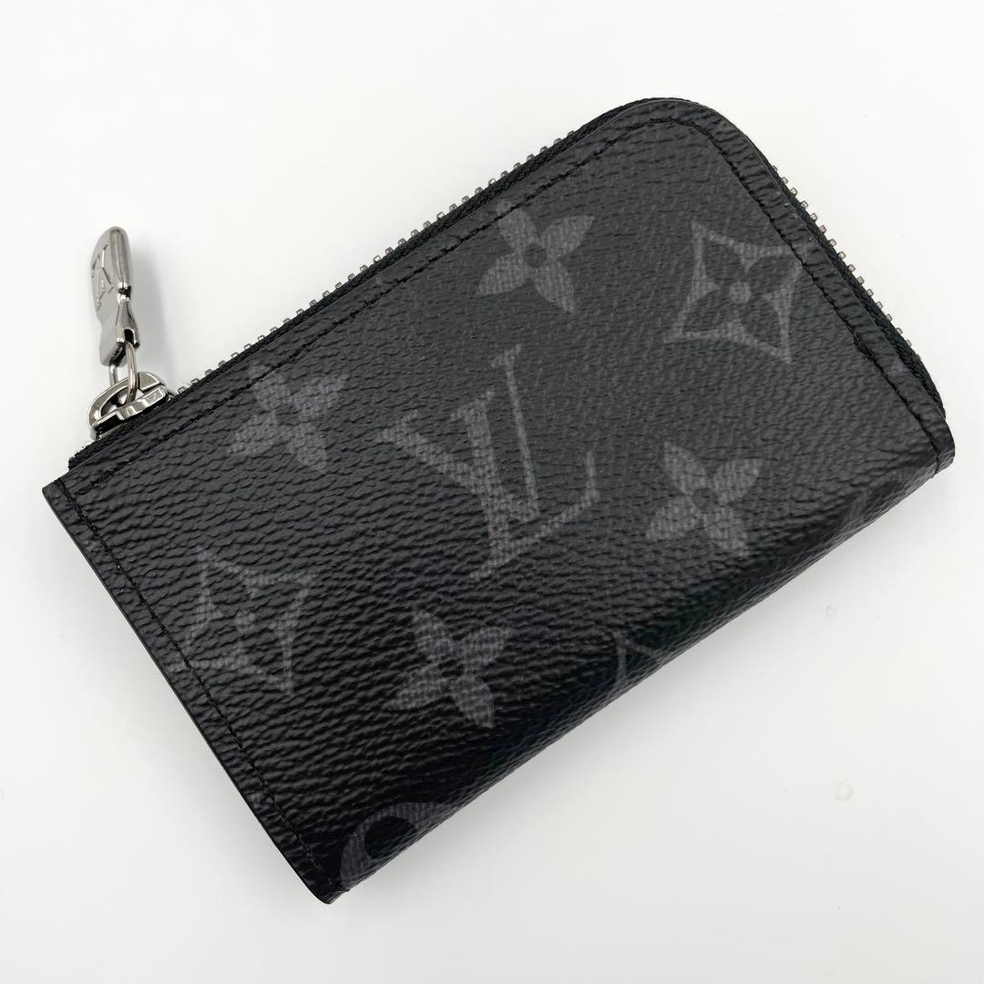 未使用レベル・RFID★ルイヴィトン　モノグラムエクリプス　ポルトモネ・ジュール