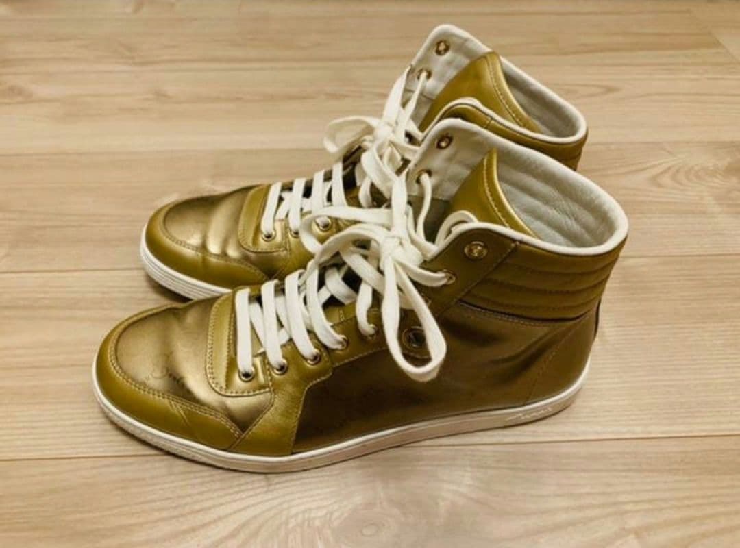 GUCCI メンズハイカット ヴィンテージスニーカー 27.5 9 1/2