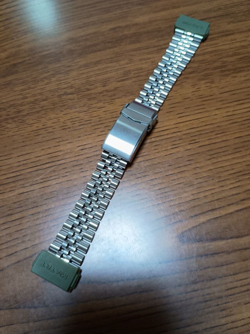 タイコノート 20mm メタルバンド ジュビリー2 ストレートエンド