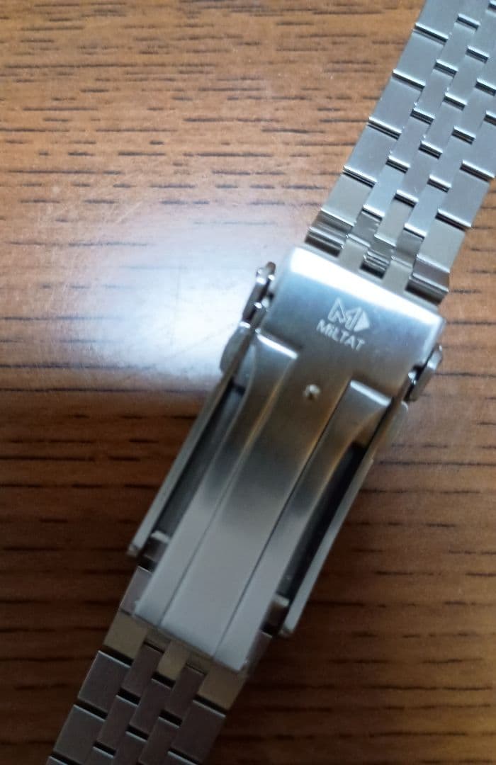 タイコノート 20mm メタルバンド ジュビリー2 ストレートエンド