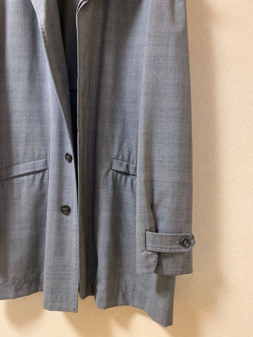 ✨つん✨ ✰ dunhill✰ダンヒル✰ハーフコート✰グレー✰ラグラン袖