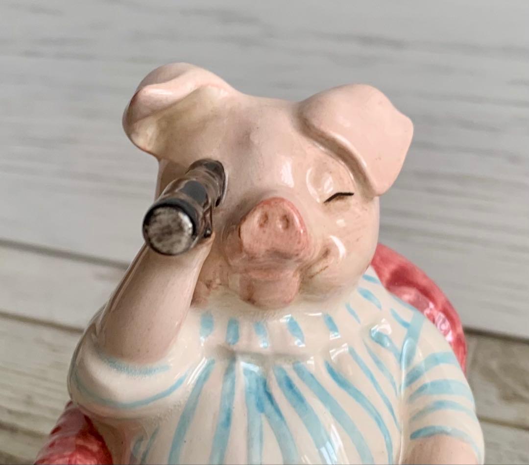 こぶたのロビンソン フィギュリン ピーターラビット 置物