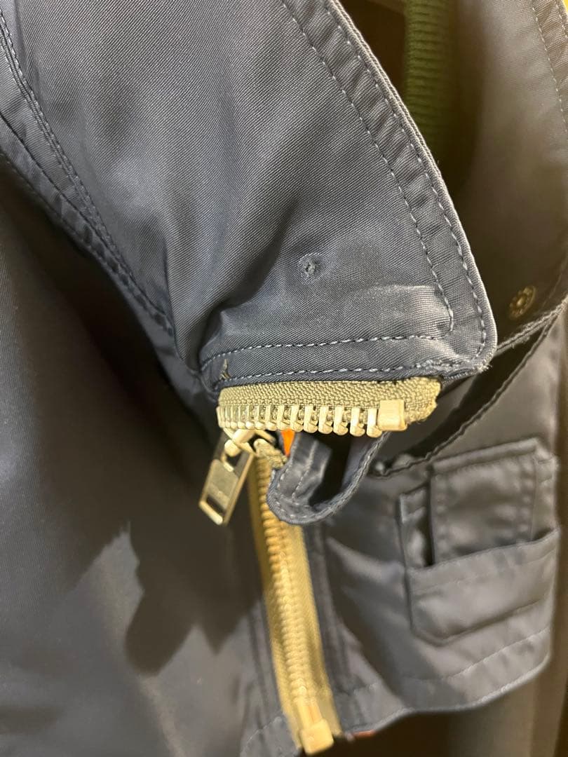 kolor 21aw ドッキングトレンチコート　ネイビー　size3