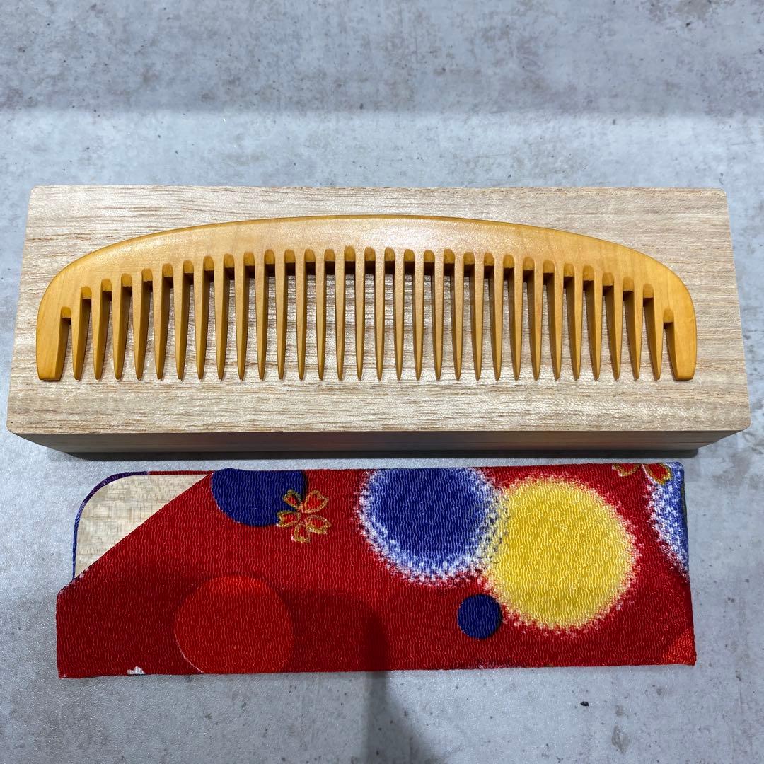 十三や櫛店　つげ櫛