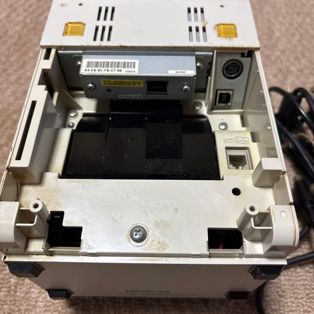 Epson プリンター tm-t90ii M313B アダプター、LANケーブル