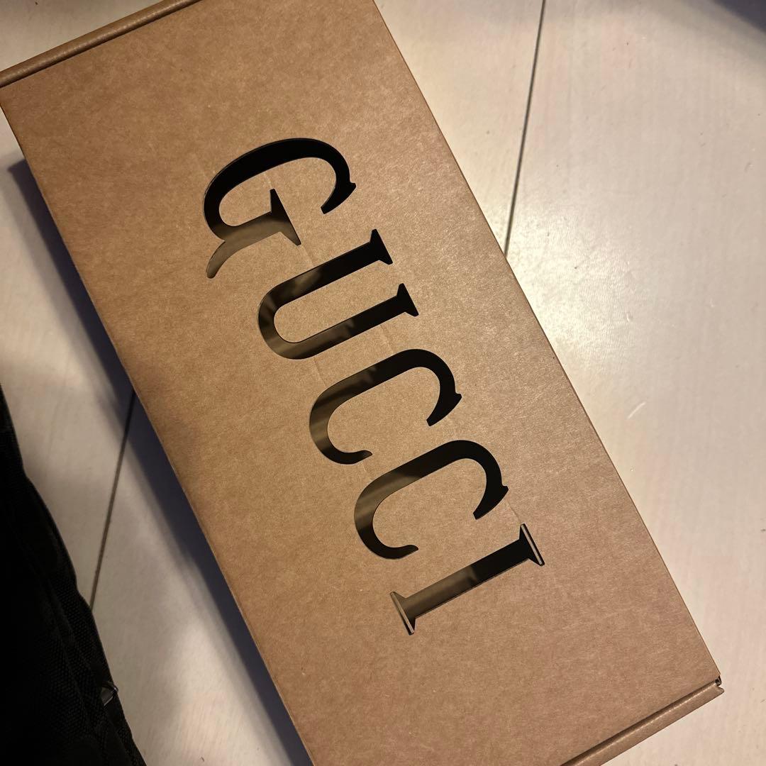 GUCCI ブラック GGパターン 手袋