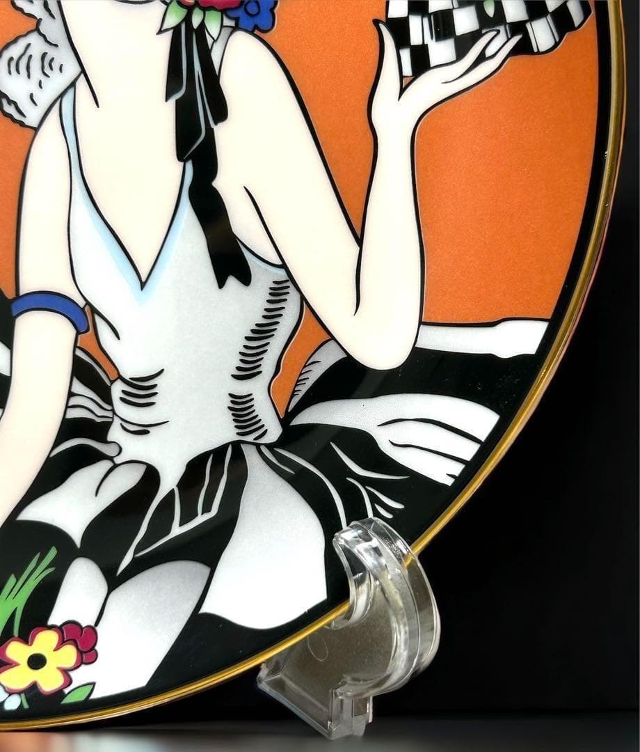 極美品 希少 オールドノリタケ デコレディ プレート ポンパ ドール