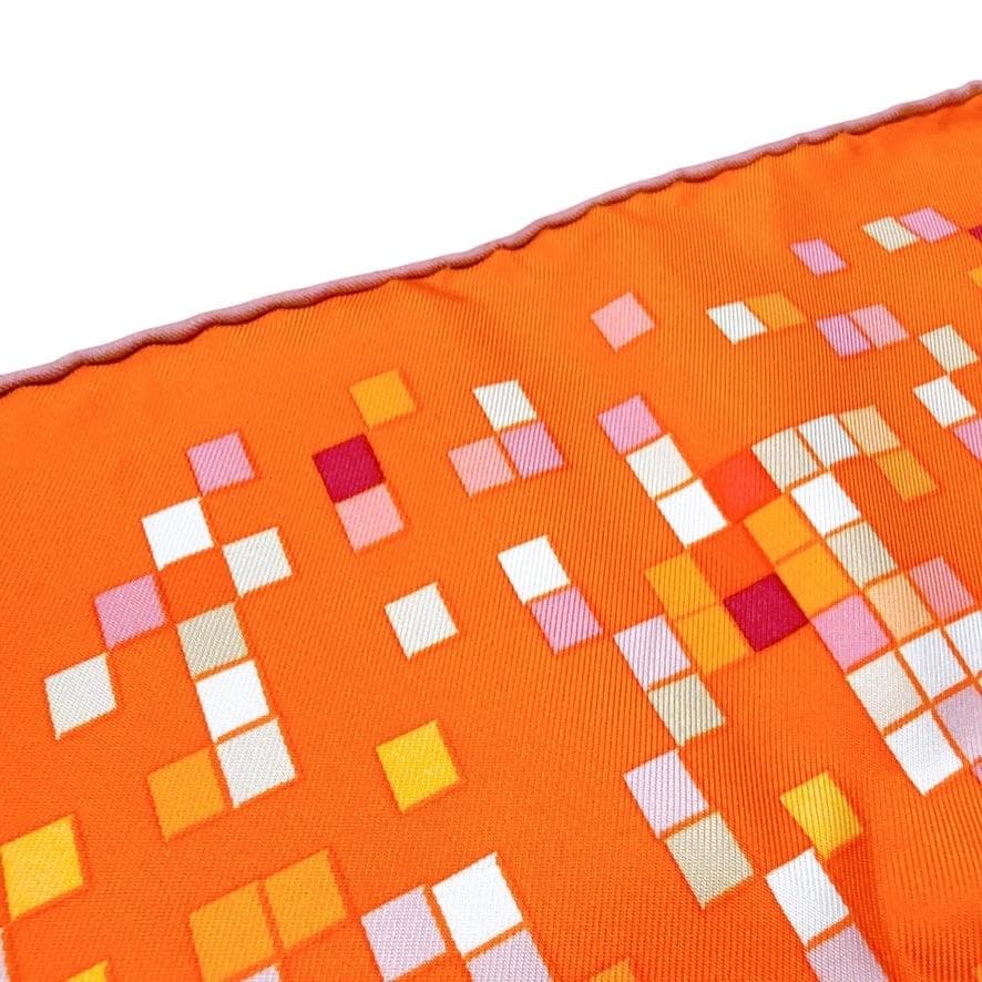 ◇エルメス◇カレ90/シルク/MOSAIQUE AU 24/モザイク/タグ付