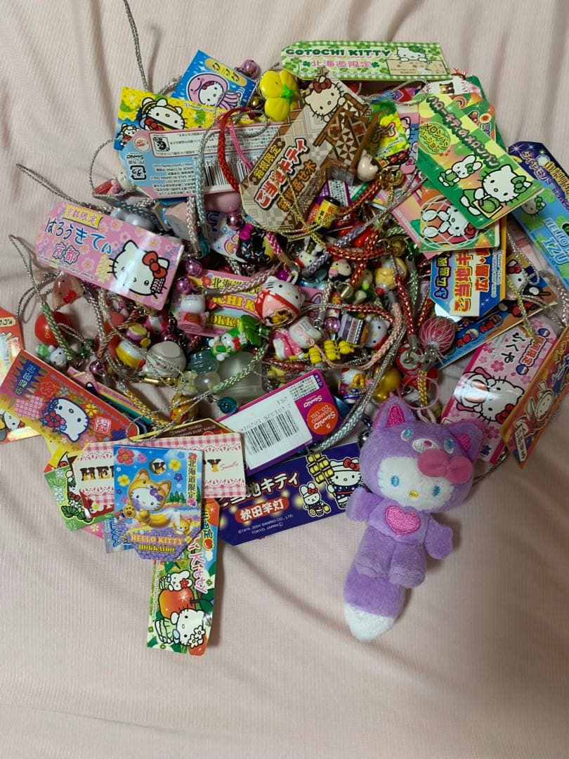 限定キティ ストラップ 70点セット バラ売り不可