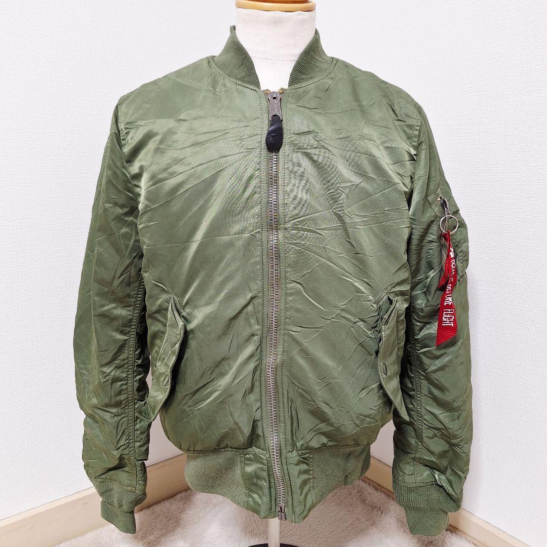 ALPHA INDUSTRIES MA-1 フライトジャケット【M】リバーシブル