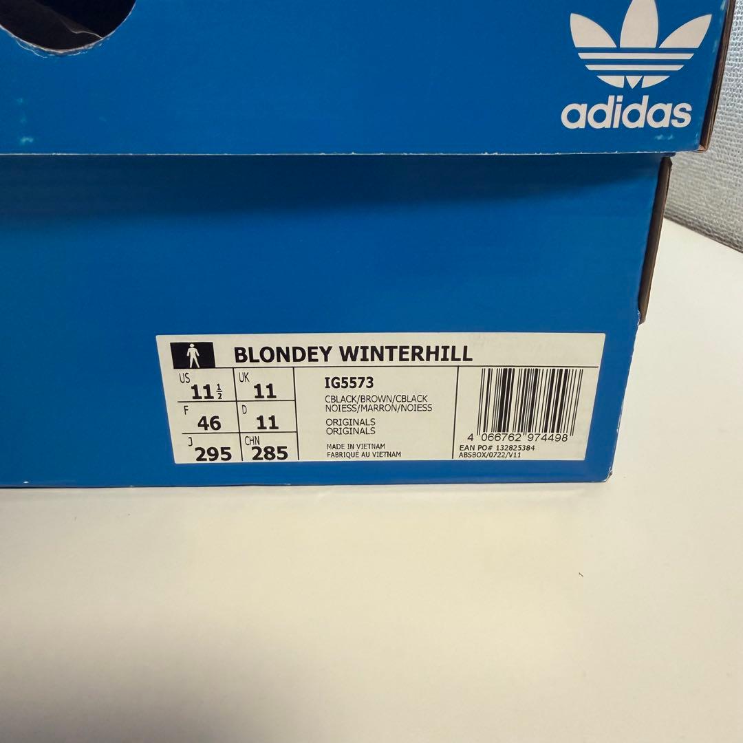 靴 adidas A.BLONDEY WINTERHILL BROWN IG5573