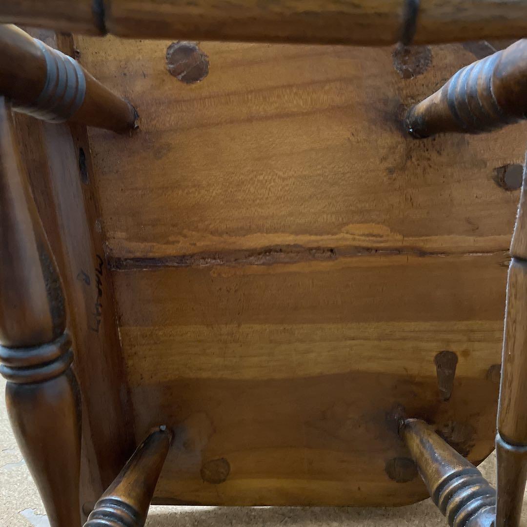 [レアサイズ] 子供用 アンティーク調 ロッキングチェア ビンテージ家具