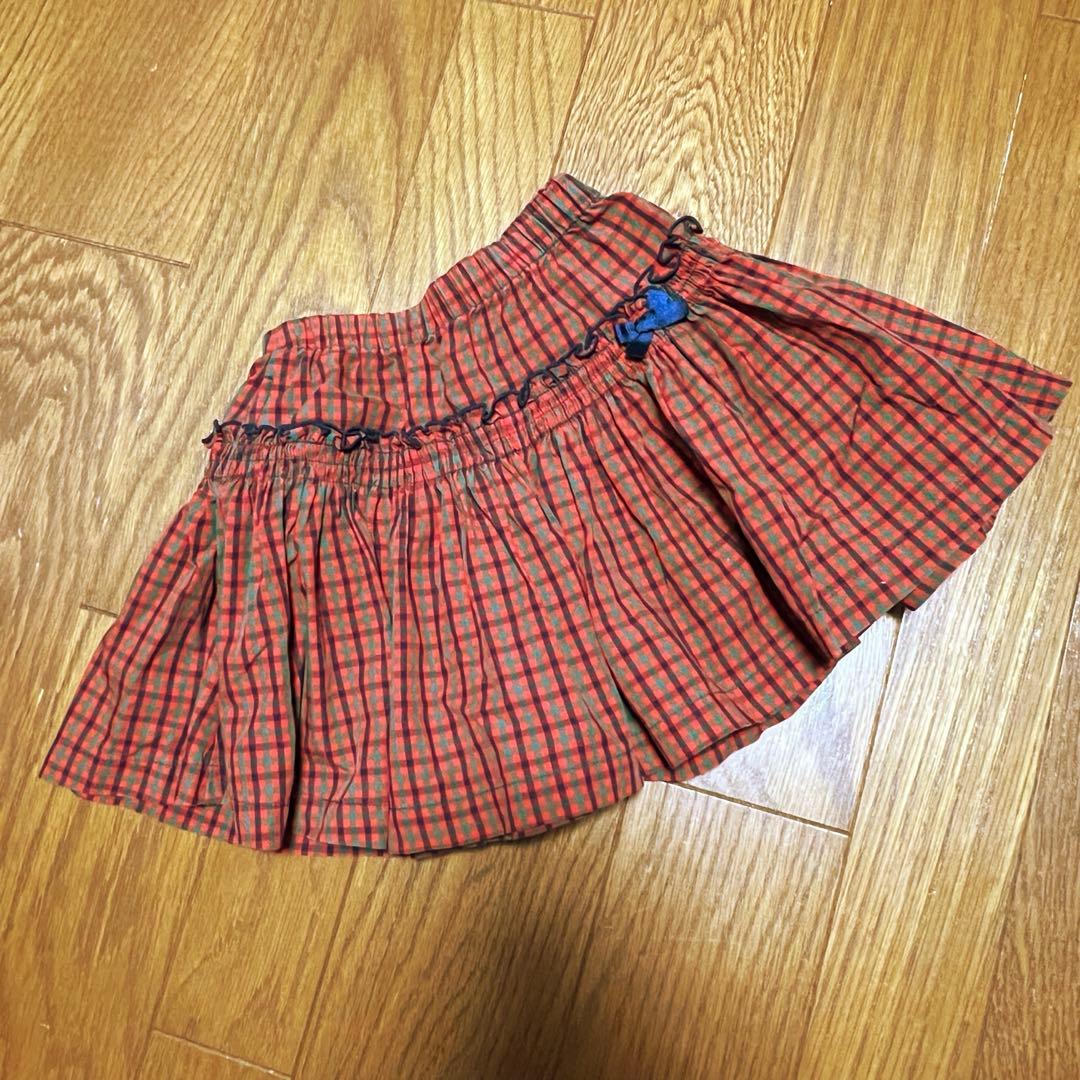 しぴ　ファミリア　キュロット2点