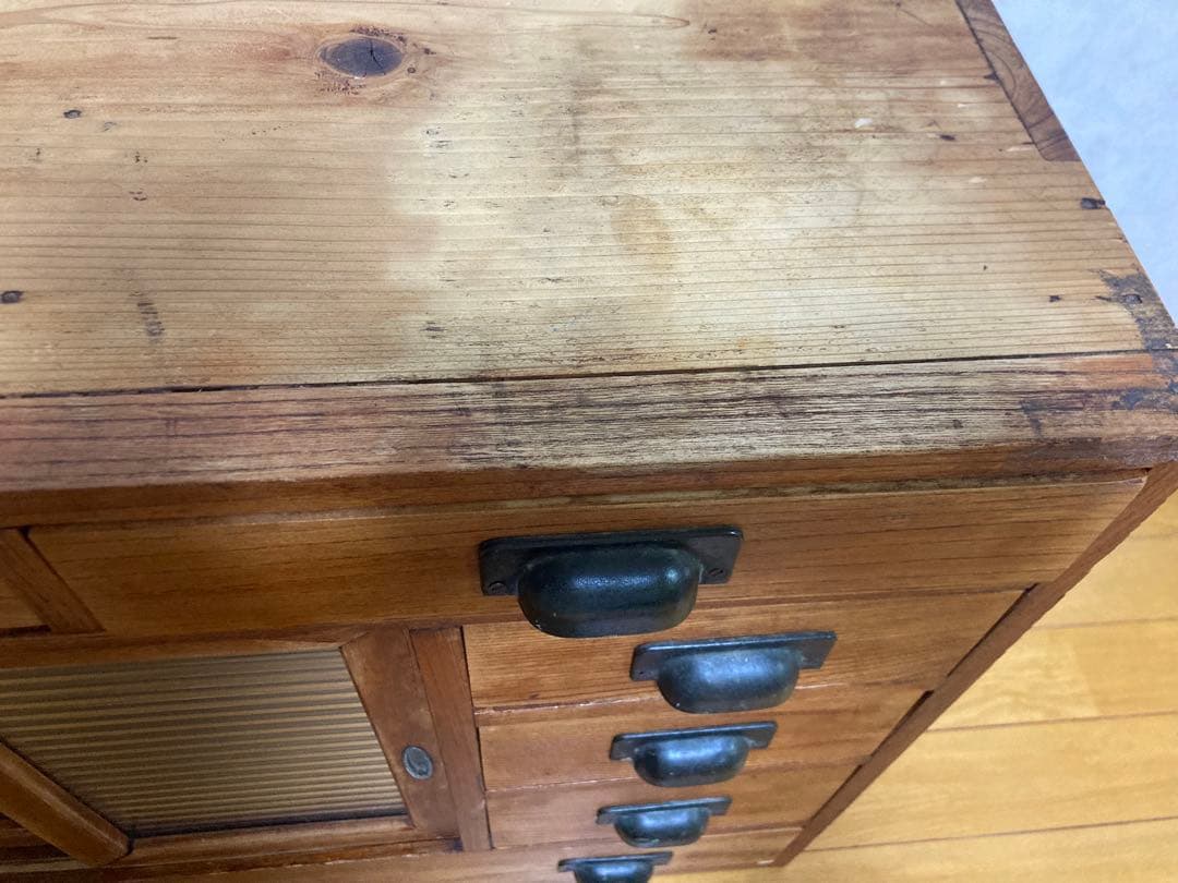 送料込み！昭和 レトロ 古民家 チェスト たんす 物入れ