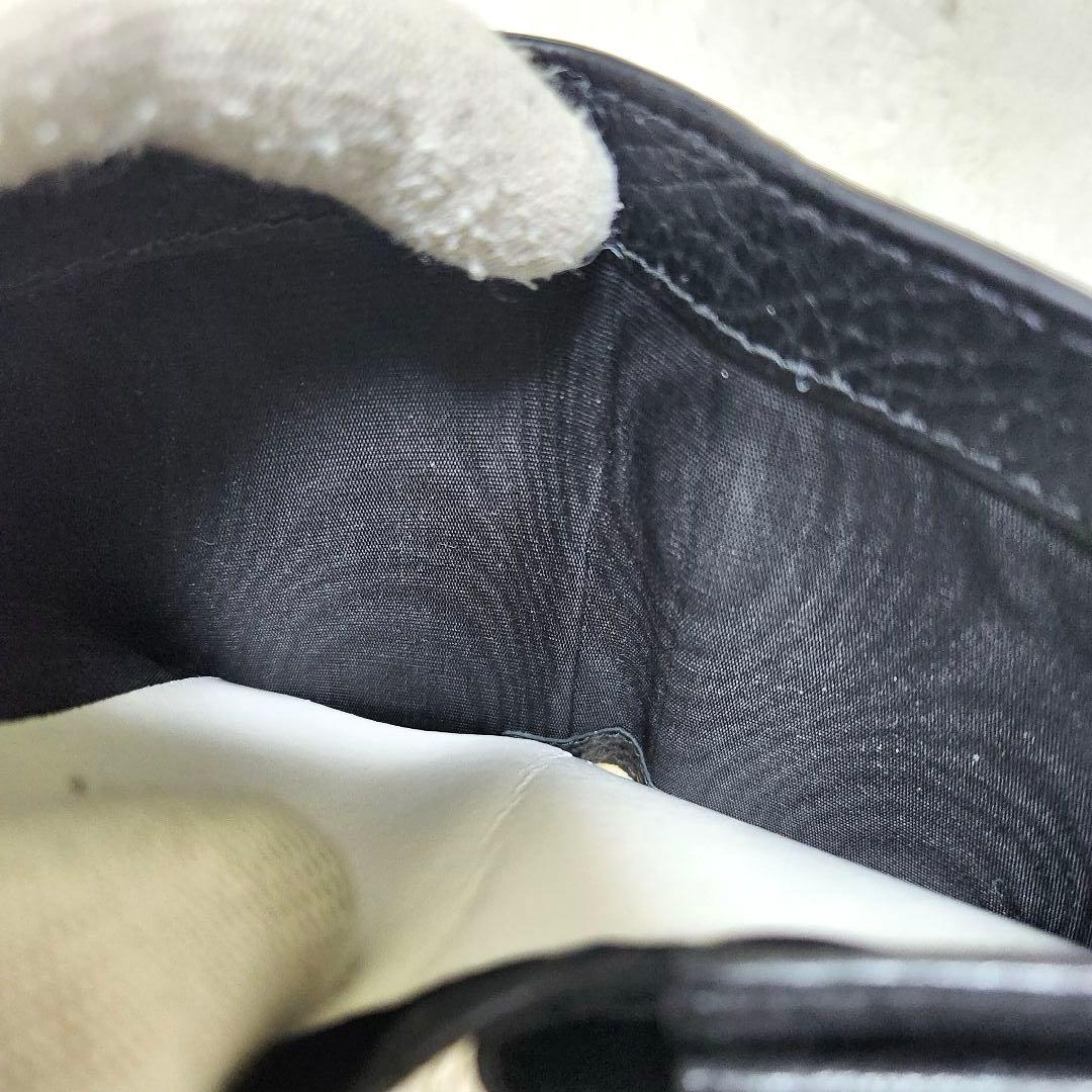 ✨未使用級　付属品完備✨マルジェラ　二つ折り　小銭入れ　ステッチ　カレンダー