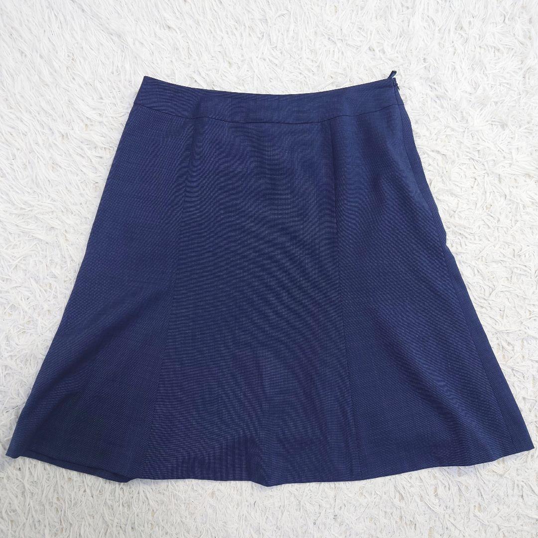 希少大きいサイズ　17号　n line　スーツ3点セット　洗える　ネイビー