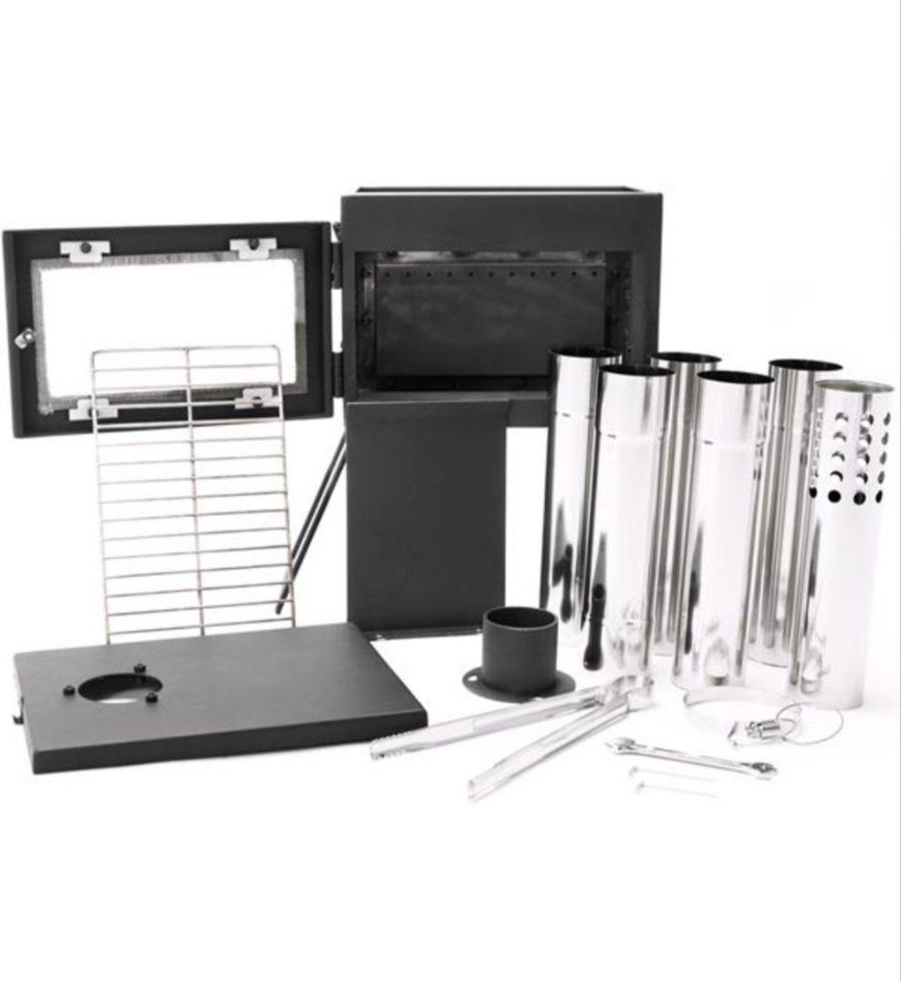 mt.sumi マイクロ薪ストーブ 煙突ジョイント、煙突ガード他セット❕お買得✨