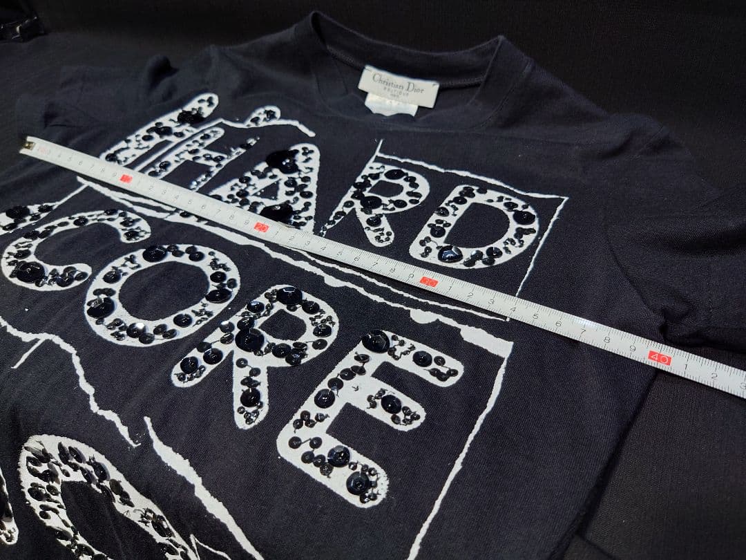 【レア】Christian Dior ガリアーノ期 スパンコールTシャツ